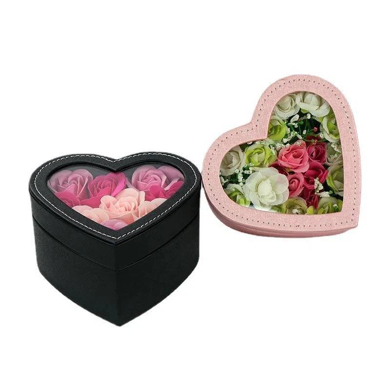 Prilagođena poklon kutija za cvijeće ruže s veleprodajom prozora